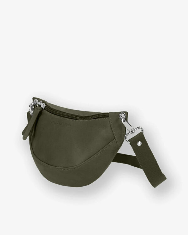 ATALANTE - MINI SAC BANANE - PORTÉ CROISÉ KAKI Ateliers Foures