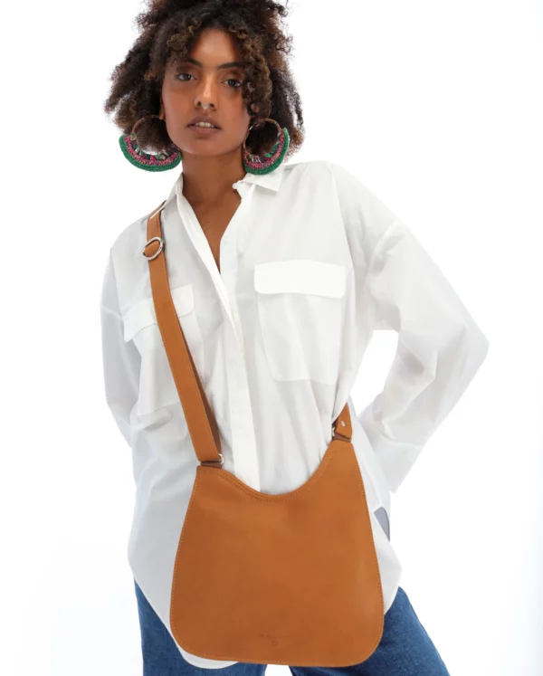 ARTÉMIS - COMPACT & ASYMÉTRIQUE SAC PORTÉ CROISÉ À RABAT Ateliers Foures