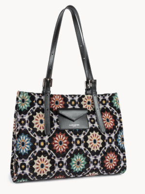 Mosaique Grand sac cabas épaule 518-028-NOIR_MULTI