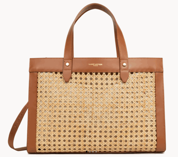 Sac cabas main Lancaster Cannage Rotin