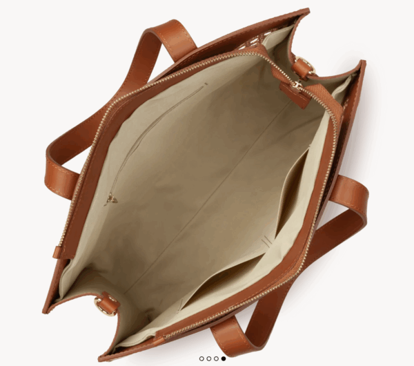 Sac cabas main Lancaster Cannage Rotin