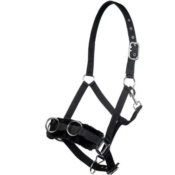 HKM Caveçon Peluche Noir- 11679