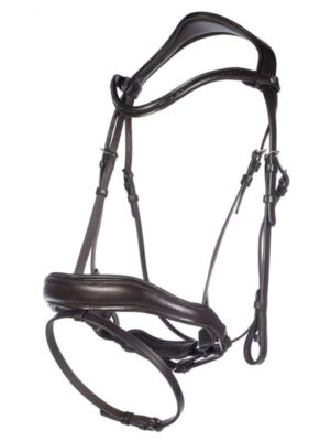 Bridon Ira HKM avec rênes Brun-Full- 14529