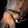 Bridon HV Polo Legacy Choco avec rênes - Full - 1201093500